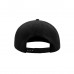 Бейсболка SNAP BACK, пластиковая застежка, черный Бейсболка SNAP BACK, пластиковая застежка, черный