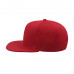 Бейсболка SNAP BACK, пластиковая застежка, красный