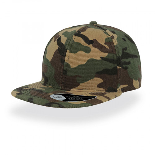 Бейсболка SNAP BACK, пластиковая застежка, зеленый камуфляж Бейсболка SNAP BACK, пластиковая застежка, зеленый камуфляж