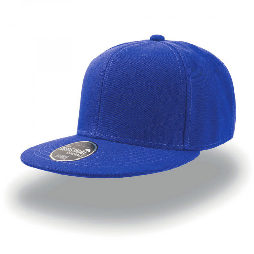 Бейсболка SNAP BACK, пластиковая застежка, синий Бейсболка SNAP BACK, пластиковая застежка, синий