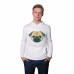 Толстовка, сэндвич хлопок и ПЭ 160 г/м кв., белый 54 (3XL)
